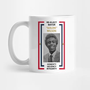 BACK TO THE FUTURE - Re-elect Mayor Goldie Wilson Mug